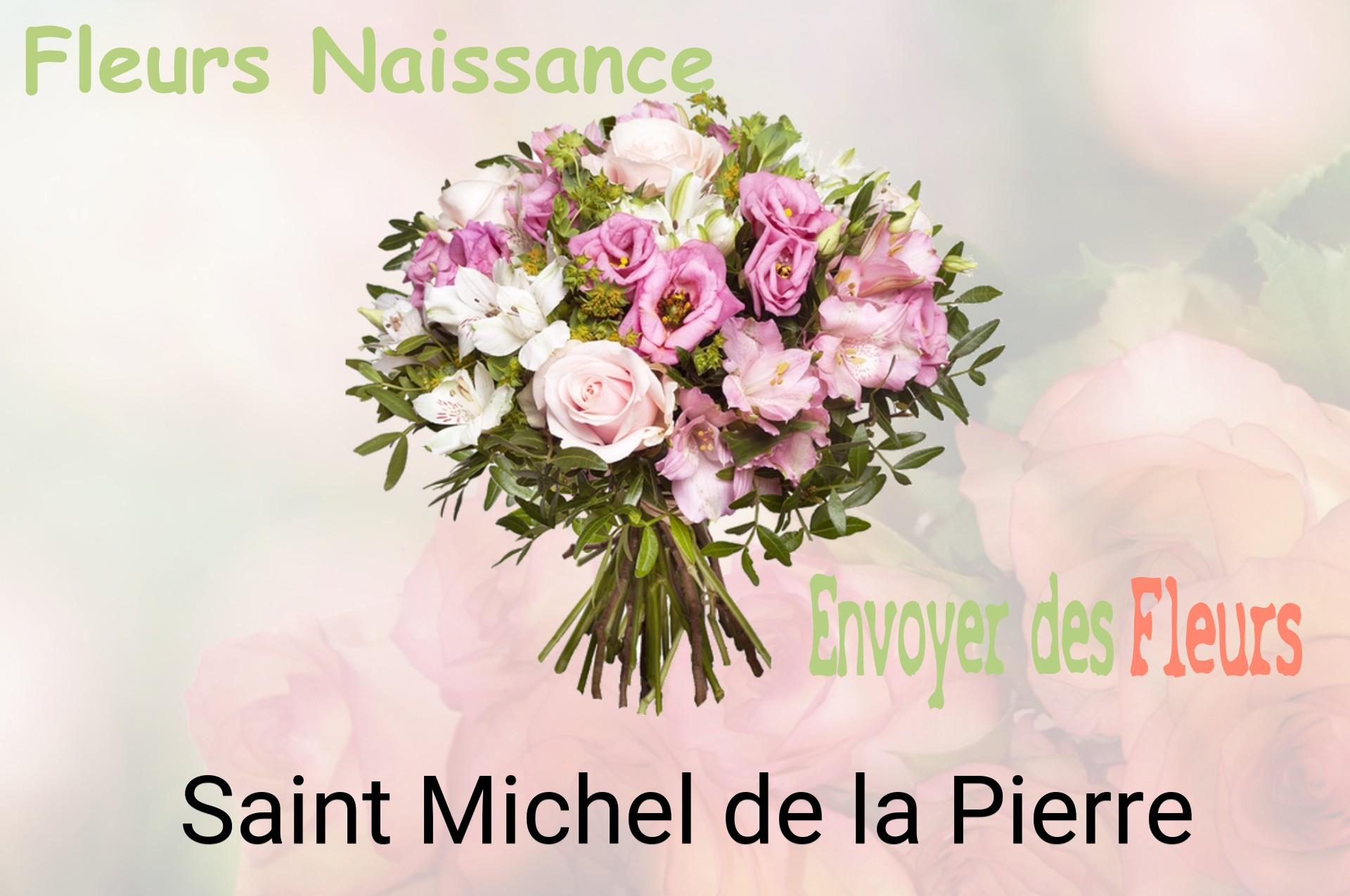 Bouquet de fleurs de naissance livré à Saint-Michel-de-la-Pierre
