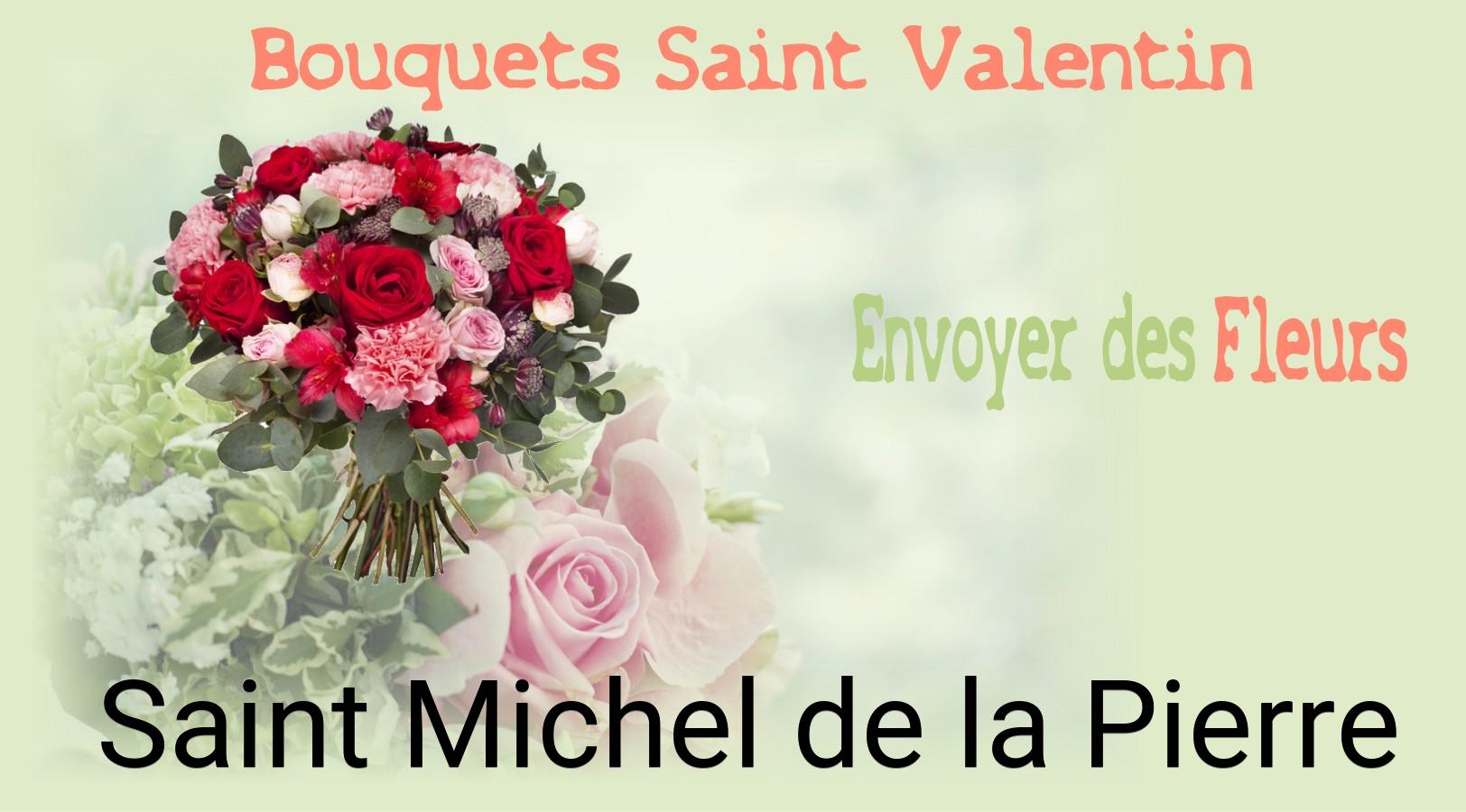 Roses de Saint-Valentin livrées à Saint-Michel-de-la-Pierre